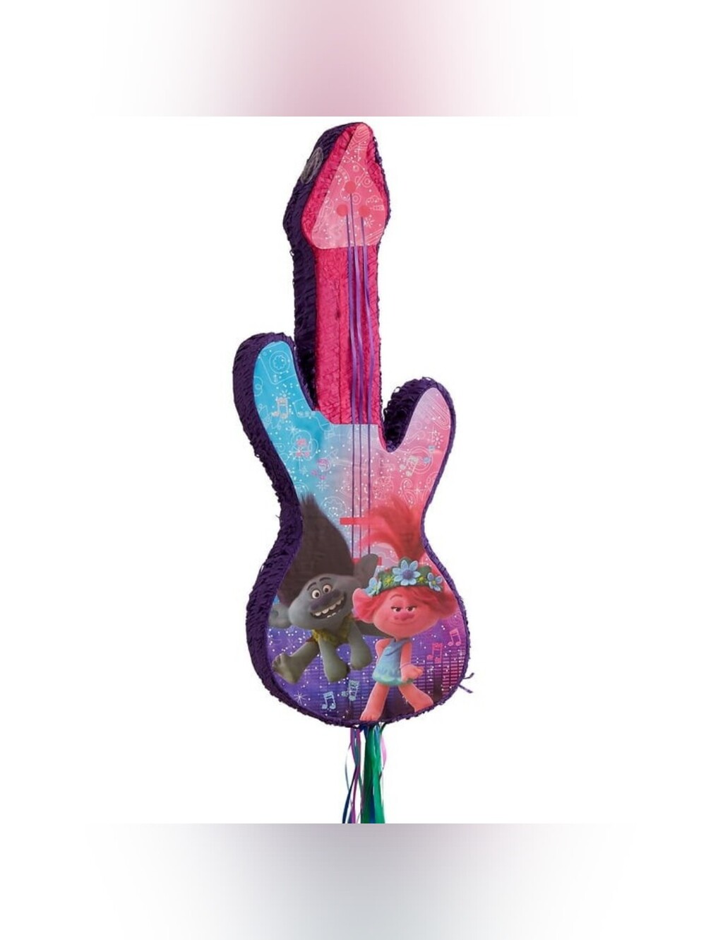 Trolls World Tour Guitar Pull-String Piñata